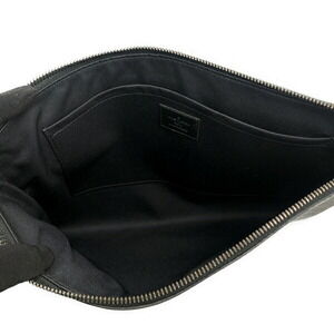 Louis Vuitton Shoulder Discovery Monogram Clutch Eclipse Pochette Bag Black